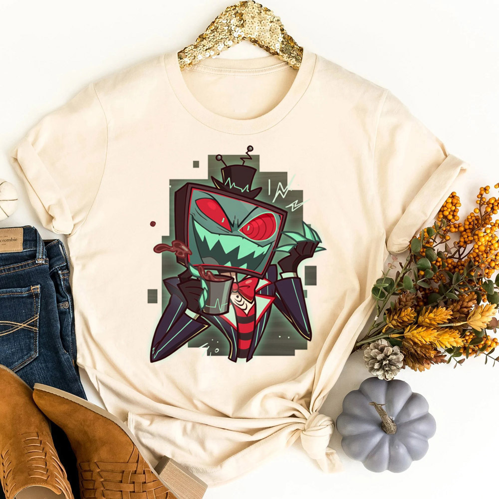 Women'S Fashion In The 80S - T-shirt Hazbin Hotel, moda coreana shoujo,