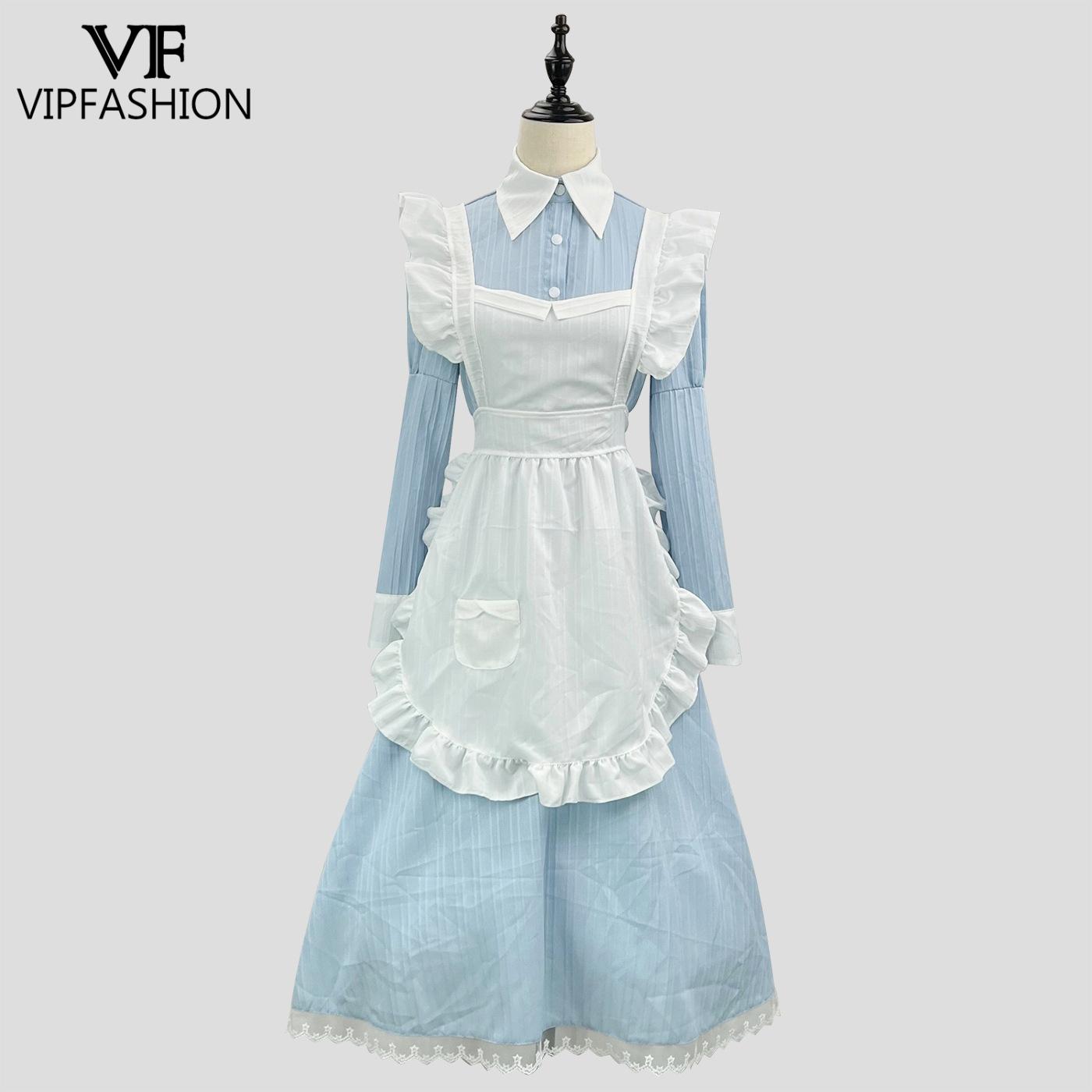 Women'S Fashion Korea - VIP FASHION Abito da cameriera vittoriano