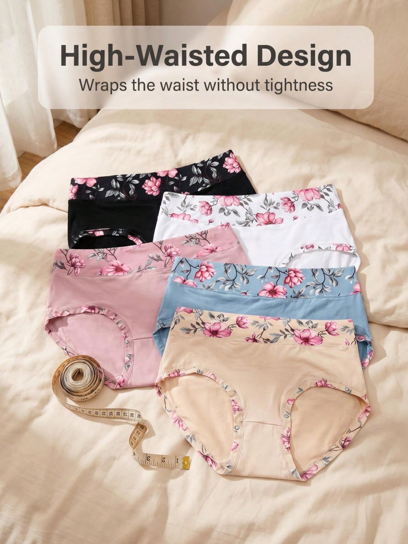 Women Fashion Wear - Set di 5 mutandine da donna