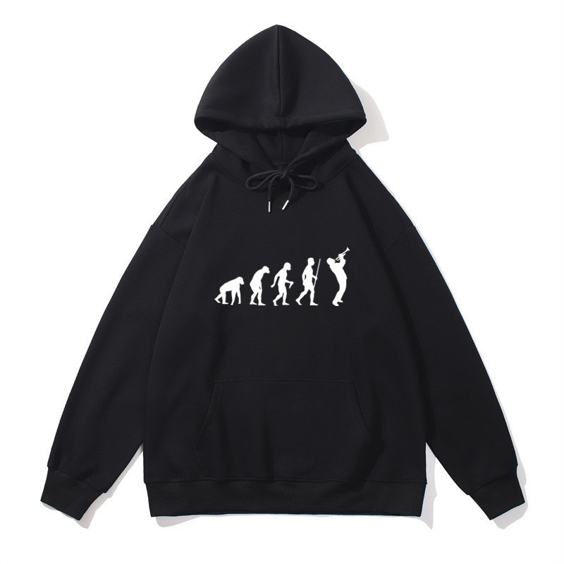 Women Fashion Evolution - Felpe con cappuccio in cotone Evolution