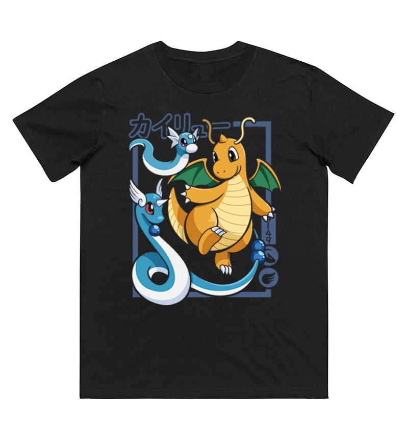 Women Fashion Evolution - T-shirt in puro cotone stampato Pokémon