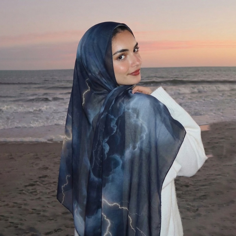 Women Fashion Wear - Nuovo Hijab Musulmano 2026, Sciarpa Morbida