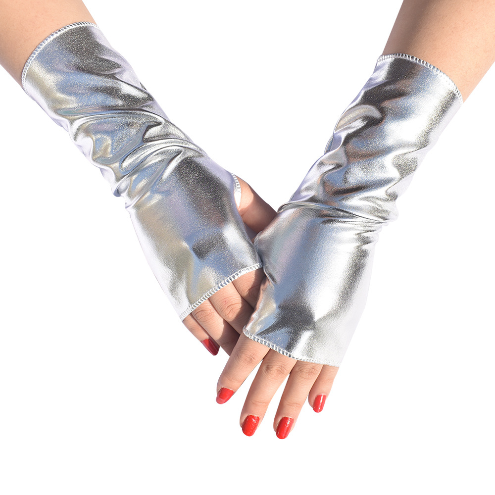 Women Fashion Gloves - 1 Paio di Guanti Corti Senza