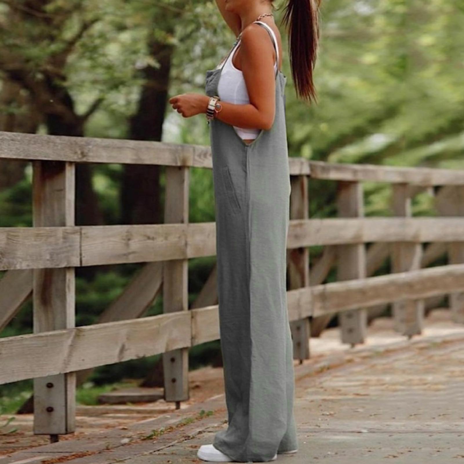 Tuta allentata Casual da donna - Women'S Fashion Overalls recensione e prezzo