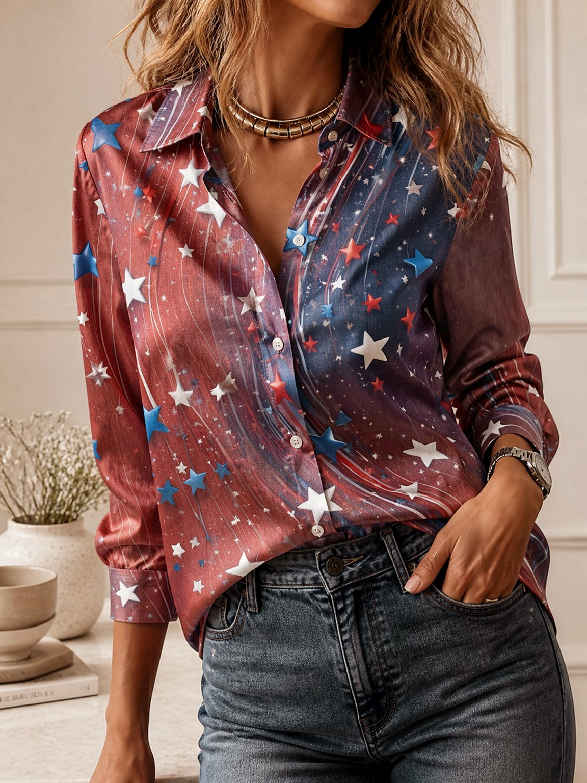 Elegante Top a Maniche Lunghe  - Women Fashion Wear recensione e prezzo