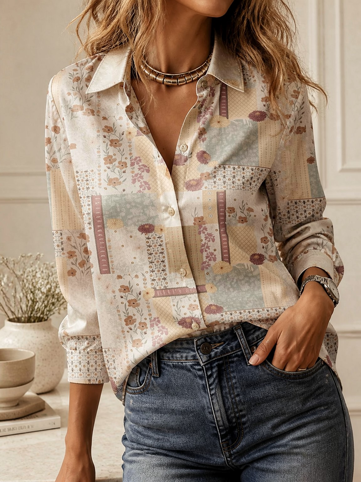 Elegante Top a Maniche Lunghe  - Women Fashion Wear recensione e prezzo