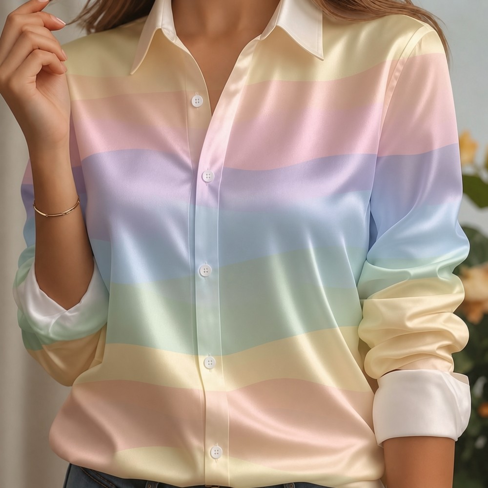 Camicia da donna in raso con c - Women Fashion Wear recensione e prezzo