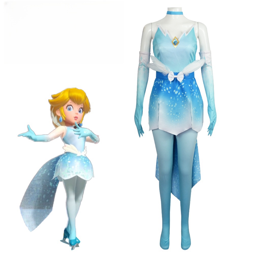 Costume da Principessa Peach,  - Women Fashion Gloves recensione e prezzo