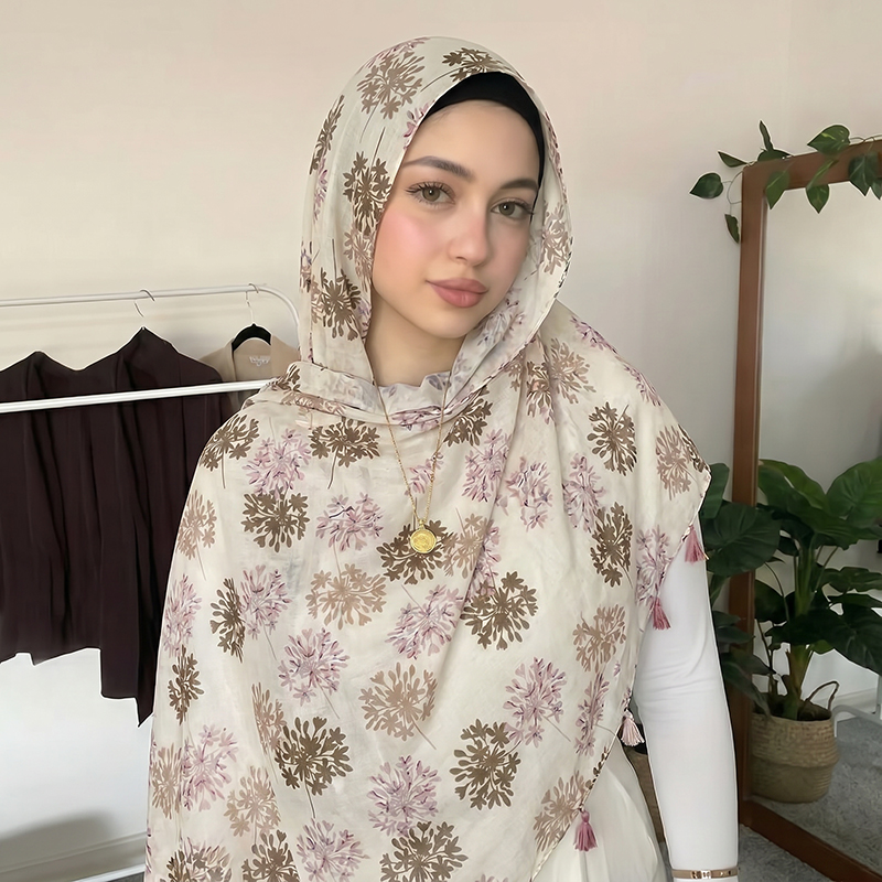 Elegante Hijab Musulmano con P - Women Fashion Wear recensione e prezzo