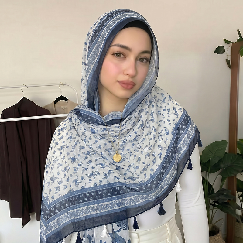 Elegante Hijab Musulmano con P - Women Fashion Wear recensione e prezzo