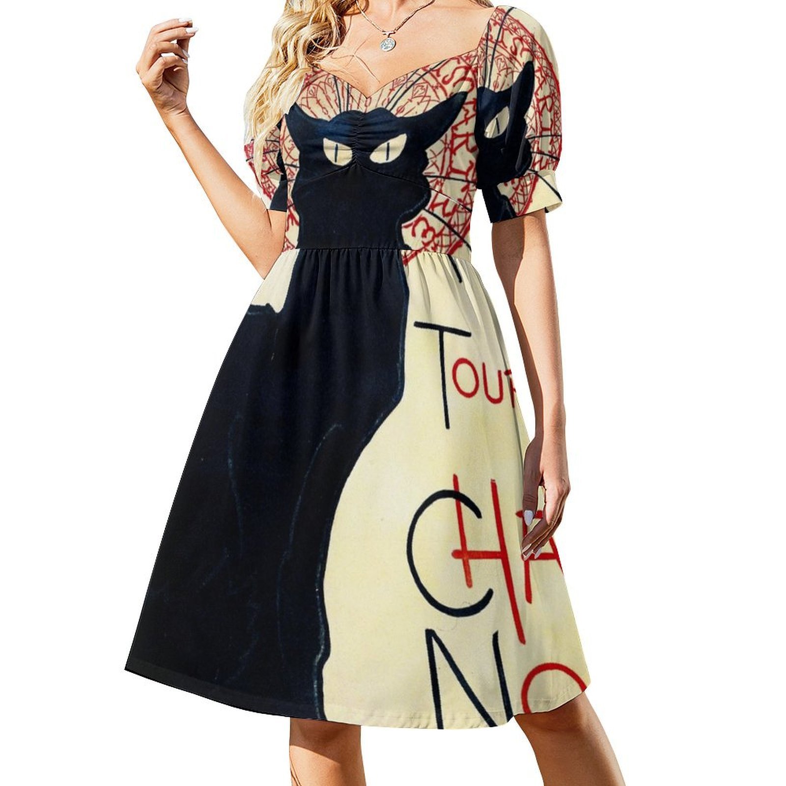 Poster francese vintage-Tourné - Women Fashion Gown recensione e prezzo