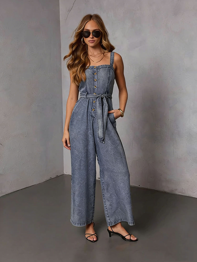 Tute in denim vintage da donna - Women'S Fashion Overalls recensione e prezzo