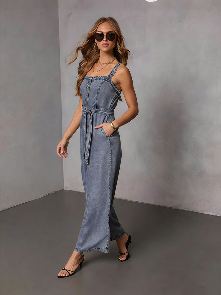 Tute in denim vintage da donna - Women'S Fashion Overalls recensione e prezzo
