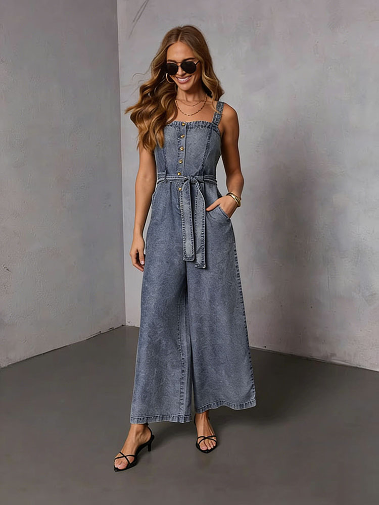 Tute in denim vintage da donna - Women'S Fashion Overalls recensione e prezzo
