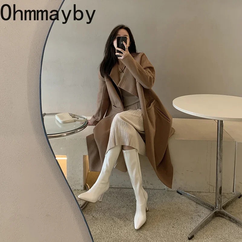 Stivali lunghi da donna invern - Women'S Fashion Korea recensione e prezzo
