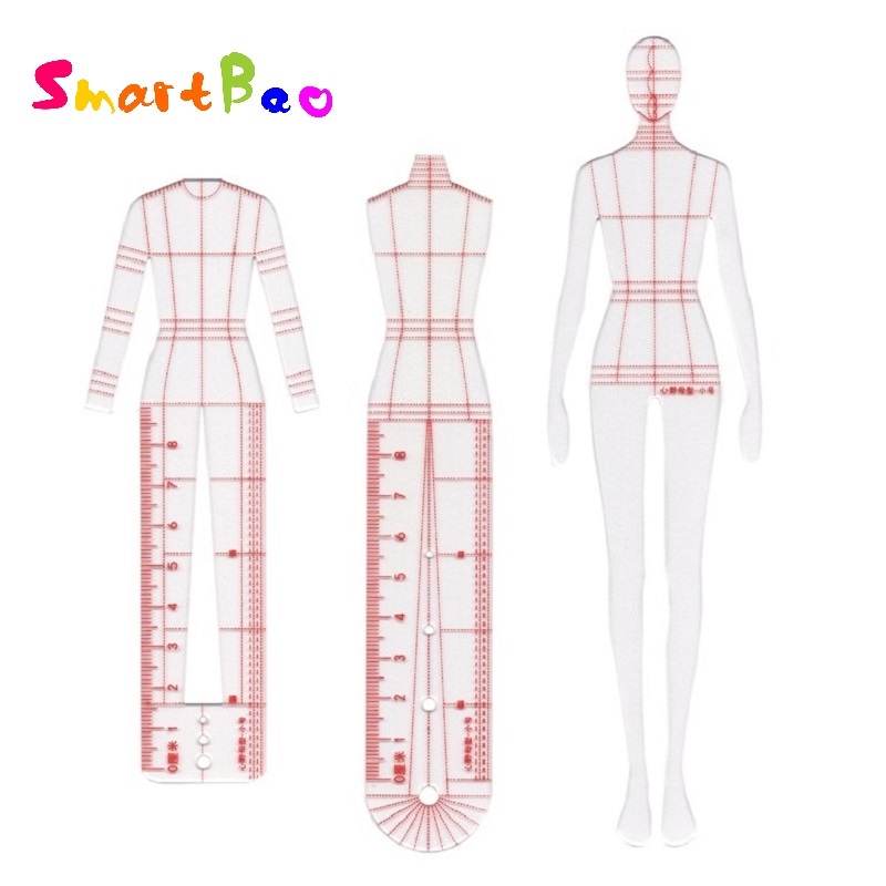 Modello di disegno della figur - Women Fashion Figure Template recensione e prezzo