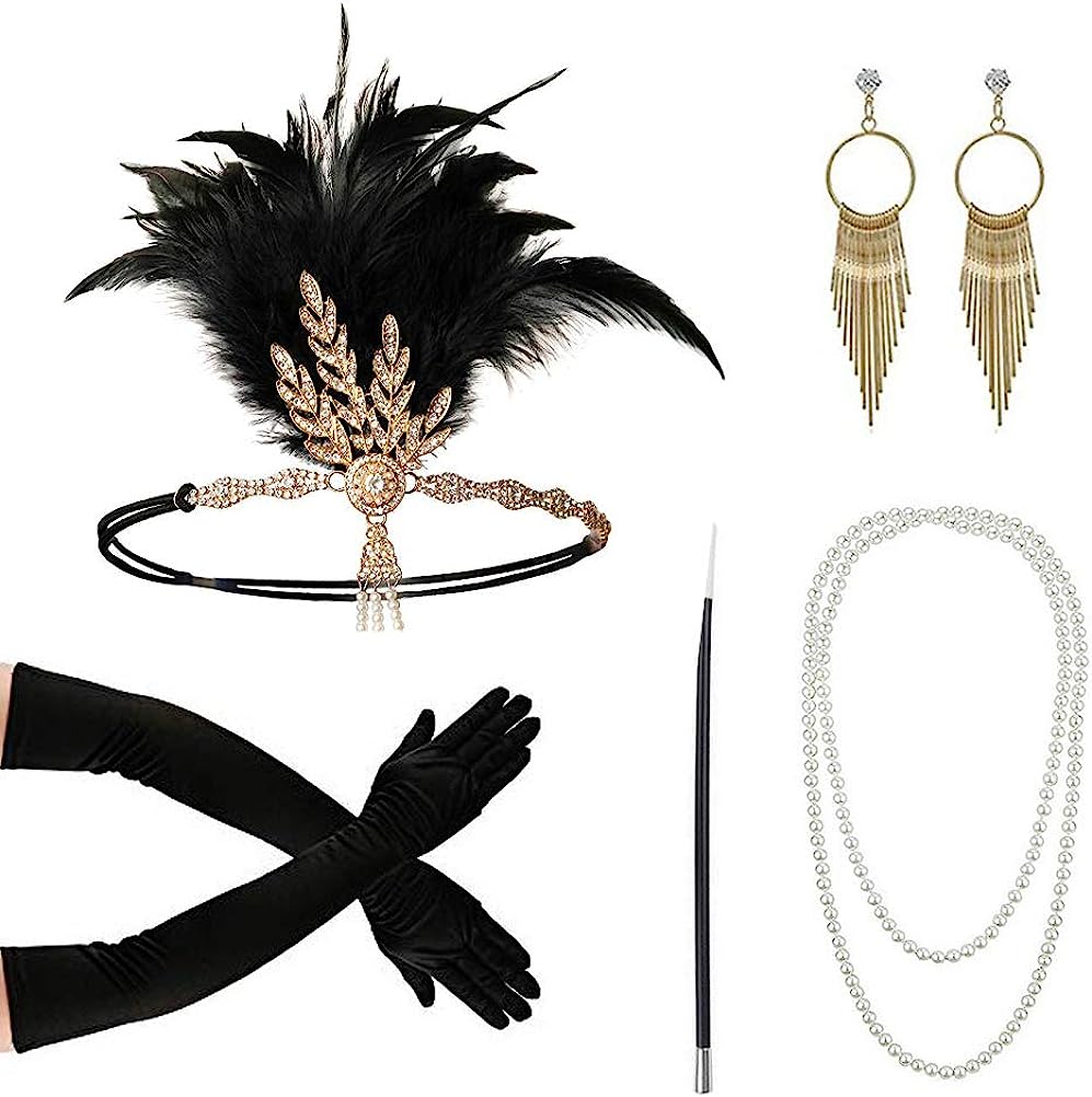 PESENAR anni '20 Moda Flapper  - Women Fashion Gloves recensione e prezzo