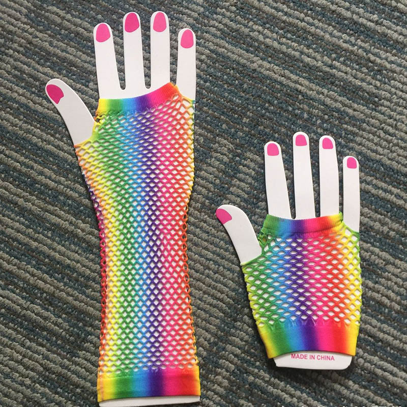 1 Paio di Guanti Lunghi a Rete - Women Fashion Gloves recensione e prezzo