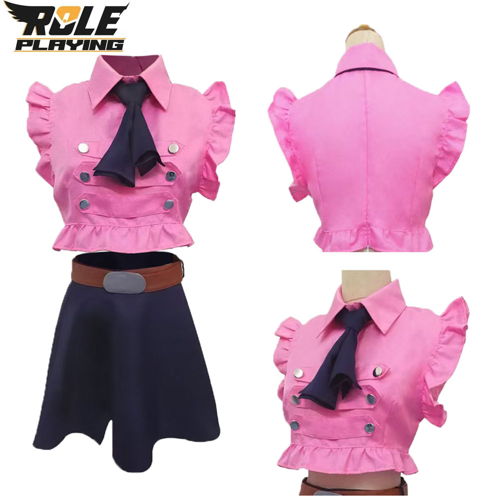 Costume Cosplay Elizabeth Lion - Belted Shirt Dress recensione e prezzo