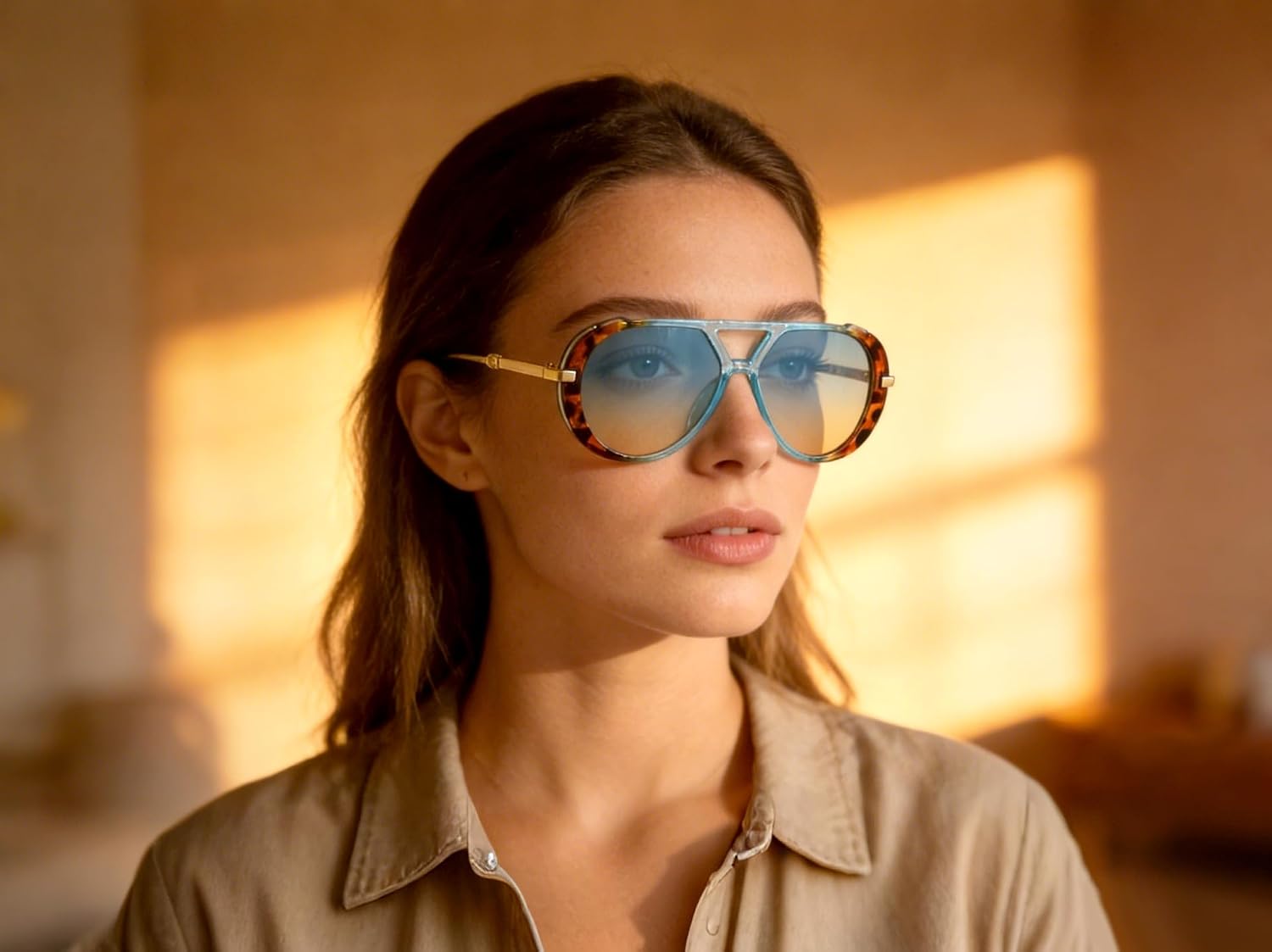 Occhiali da Sole Aviator Retrò - Women'S Fashion Of The 70S recensione e prezzo